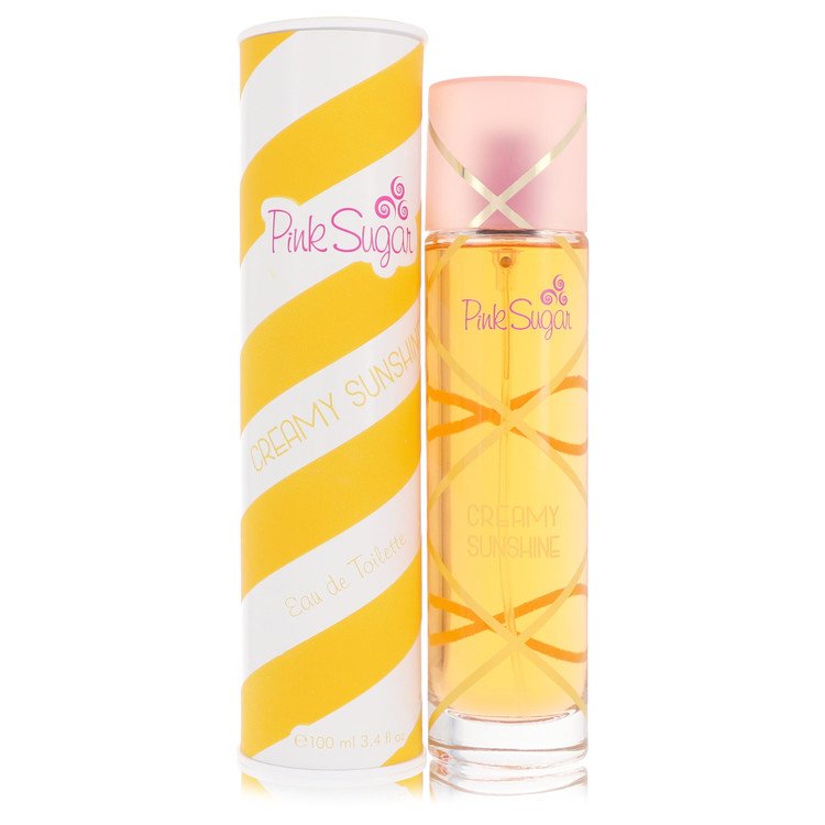 Pink Sugar Creamy Sunshine Perfume by Aquolina Eau De Toilette Spray 3.4 oz for Women - Authentic Fragrance - Discount Women Perfume or Cologne Fragrance